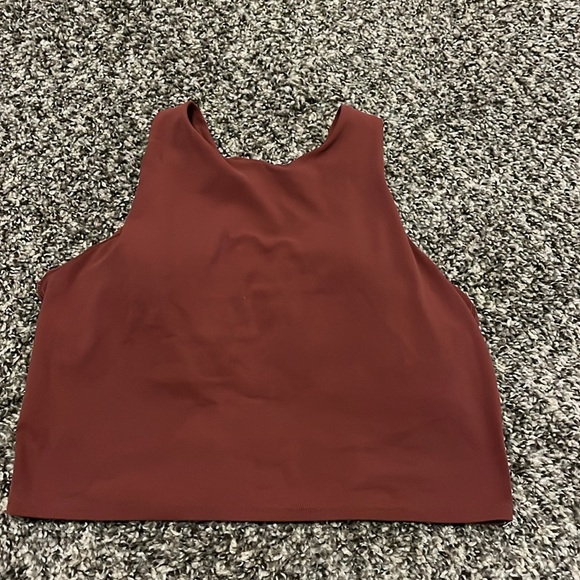 Athleta Racerback Tank with Built in Bra SZ S - Picture 1 of 3